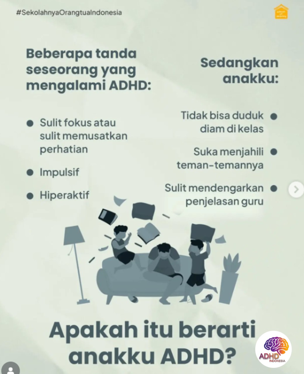 Ciri dan Gejala ADHD pada Anak Usia Dini di Kabupaten Padang Lawas