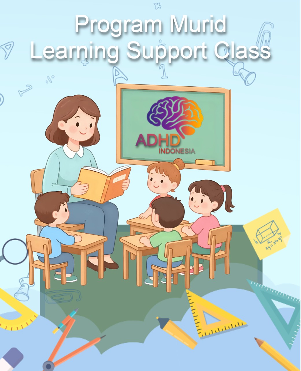 Program ADHD Indonesia Kabupaten Padang Lawas Kelas Pendampingan Belajar (Learning Support Class)