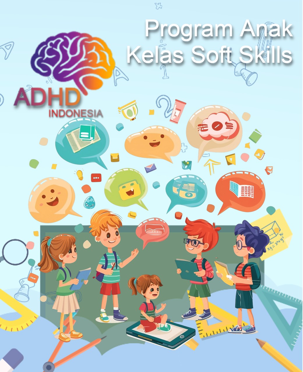 Program ADHD Indonesia Kabupaten Padang Lawas Kelas Soft Skills Anak ADHD