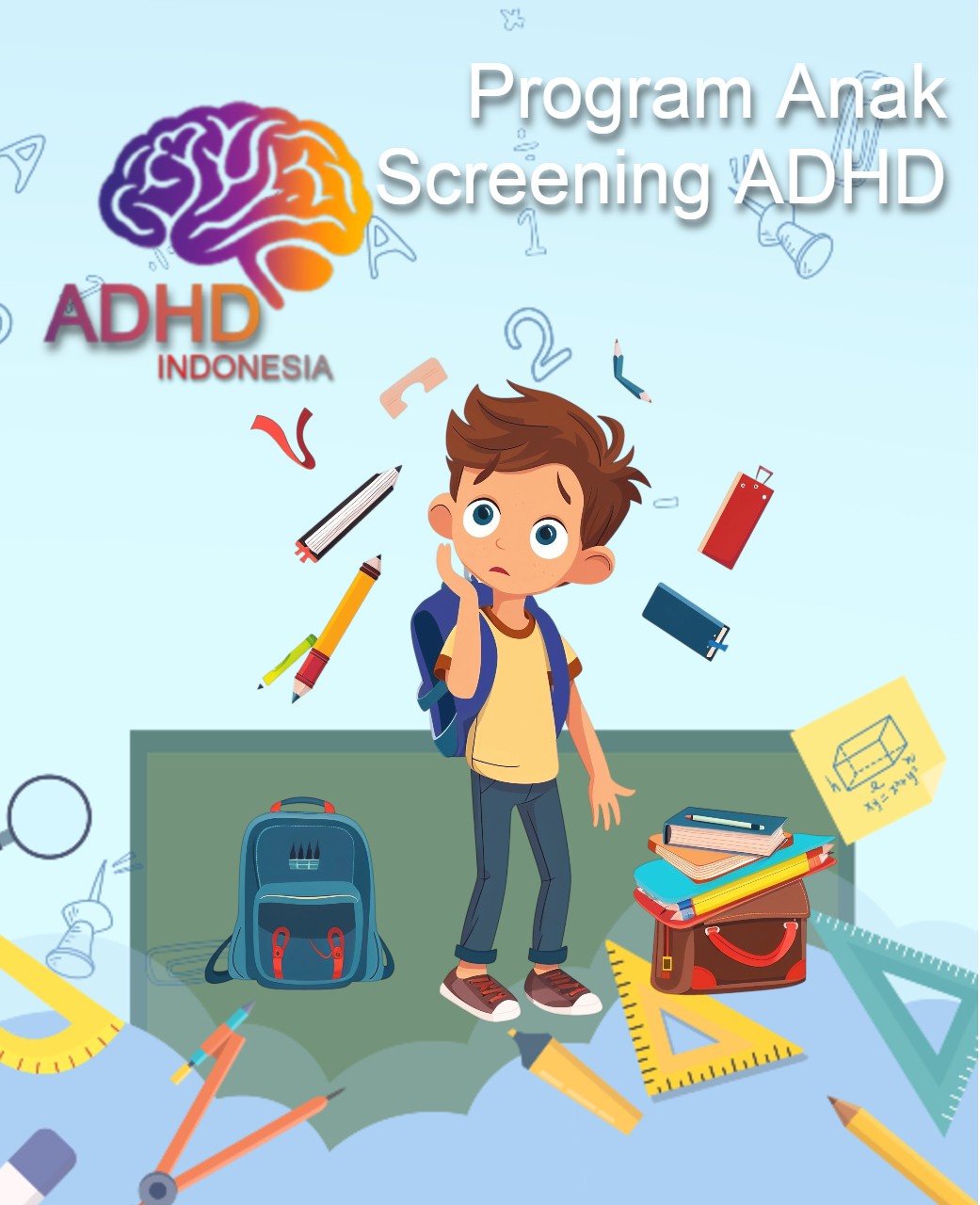 Program ADHD Indonesia Kabupaten Padang Lawas Screening ADHD Non-Diagnostik