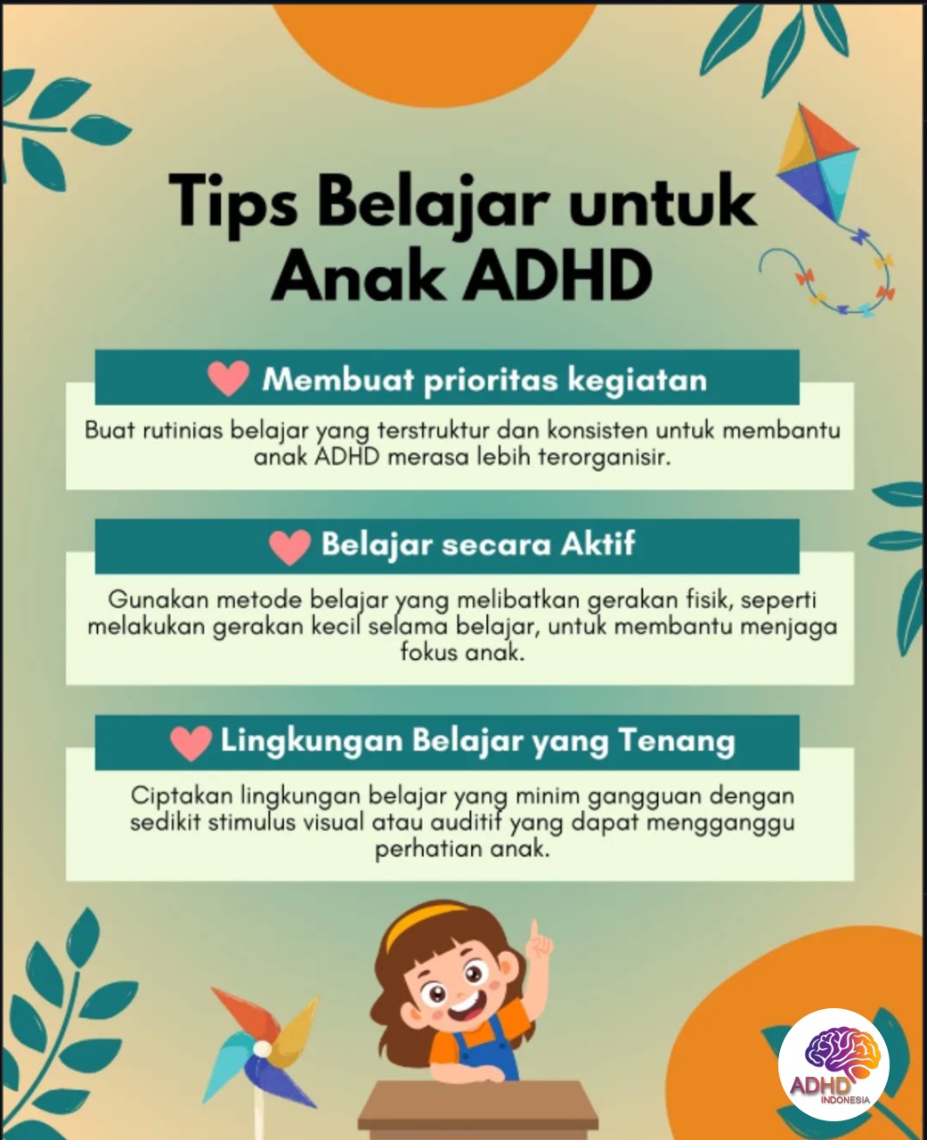 Strategi Belajar yang Cocok untuk Anak ADHD di Kabupaten Padang Lawas